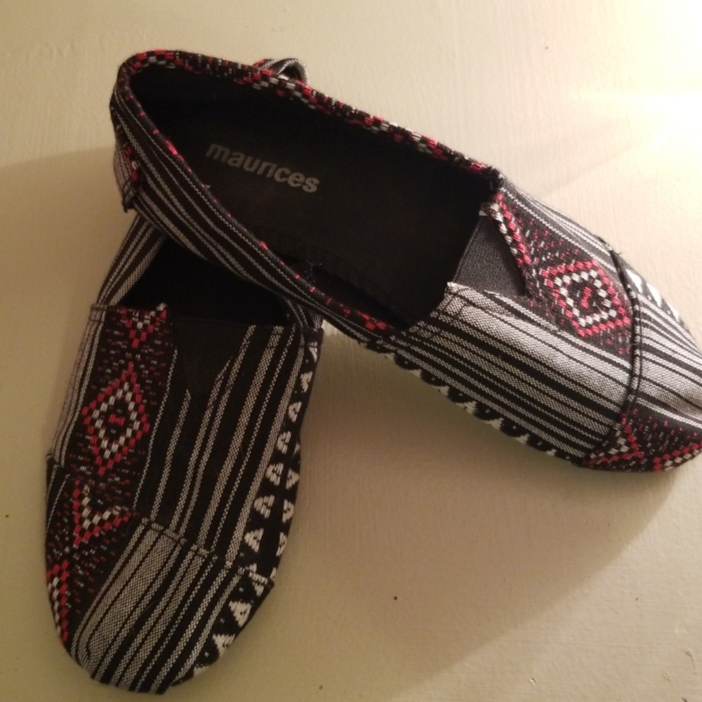 Cute slip on's by Maurices